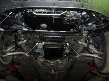 Acier plaque couvercle cache protection moteur Audi A4 B5 (1997-2000)
