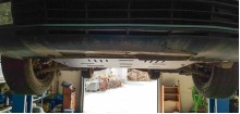 Acier plaque couvercle cache protection moteur Skoda Praktik (2004-2012)