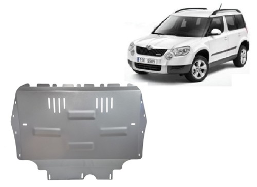 Aluminium Osłona pod silnik Skoda Yeti (2009-2012)