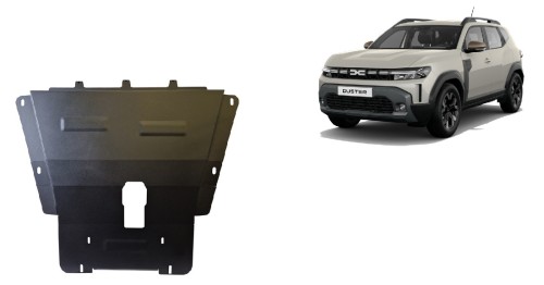 Stalowa Osłona pod silnik Dacia Duster - 4x2 , 4x4 (2024-2026)