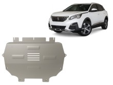 Aluminium plaque couvercle cache protection moteur Peugeot 3008 (2017-2026)