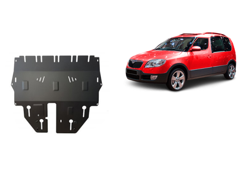 Stalowa Osłona pod silnik Skoda Roomster (2006-2015)