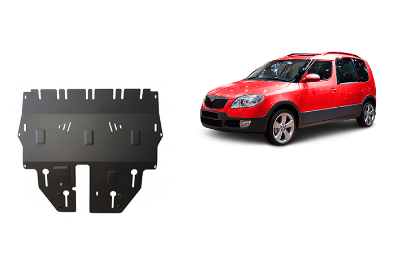 Acier plaque couvercle cache protection moteur Skoda Superb - manuelle (2006-2015)