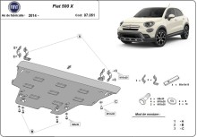 Stalowa Osłona pod silnik Fiat 500x (2014-2026)