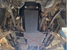 Acier plaque couvercle cache protection moteur Jeep Wrangler (2017-2026)