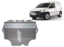 Aluminium plaque couvercle cache protection moteur avec Webasto Volkswagen Caddy (2011-2020)