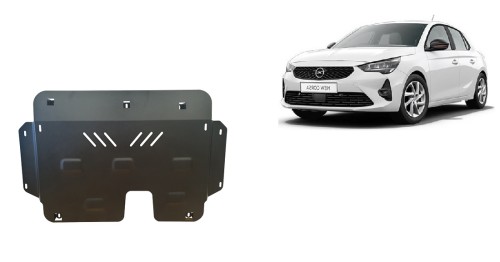 Acier plaque couvercle cache protection moteur Opel Corsa D (2019-2026)