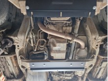 Acier plaque couvercle cache protection boîte de vitesses Mitsubishi Pajero 3 (V60, V70) (1999-2007)