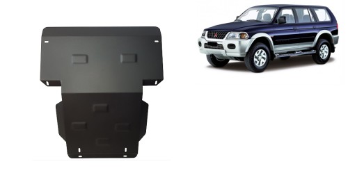 Stalowa Osłona pod silnik Mitsubishi Pajero Sport 1 (1998-2007)