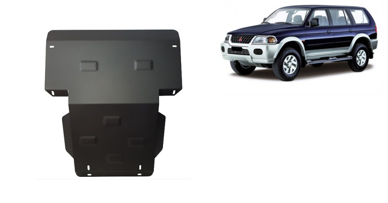 Acier plaque couvercle cache protection moteur Mitsubishi ASX (1998-2007)