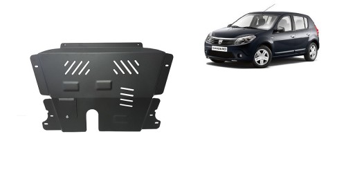 Stalowa Osłona pod silnik Dacia Sandero (2007-2012)