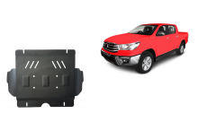 Acier plaque couvercle cache protection moteur Toyota Hilux Invincible (2021-2026)