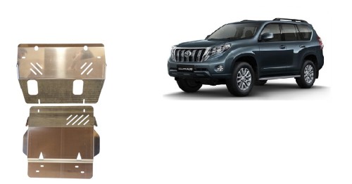 Aluminium Osłona pod silnik Toyota Land Cruiser 150 (2009-2023)