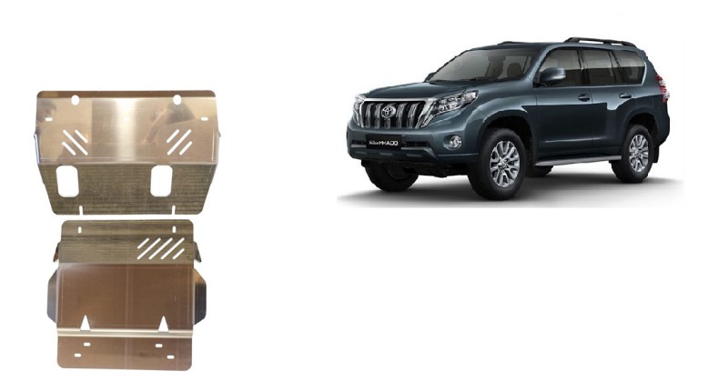 Aluminium Osłona pod silnik Toyota Land Cruiser 150 (2009-2023)