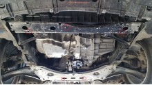 Aluminium plaque couvercle cache protection moteur Renault Kadjar (2015-2022)