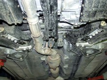 Acier plaque couvercle cache protection moteur Nissan Kubistar (2000-2006)