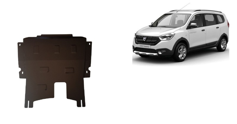 Acier plaque couvercle cache protection moteur Dacia Lodgy Stepway (2012-2026)