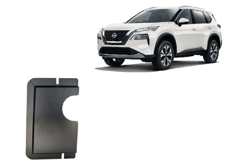 Acier plaque couvercle cache protection différentiel Nissan X-Trail (2021-2026)