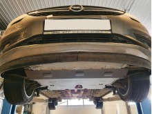 Acier plaque couvercle cache protection moteur Opel Astra H (2015-2021)