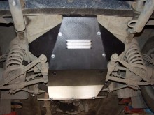 Acier plaque couvercle cache protection moteur Lancia Delta 3 (1995-2020)