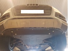 Acier plaque couvercle cache protection boîte de vitesses Audi Q7 (2015-2026)
