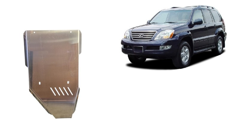 Aluminium plaque couvercle cache protection boîte de vitesses Lexus GX (2002-2009)