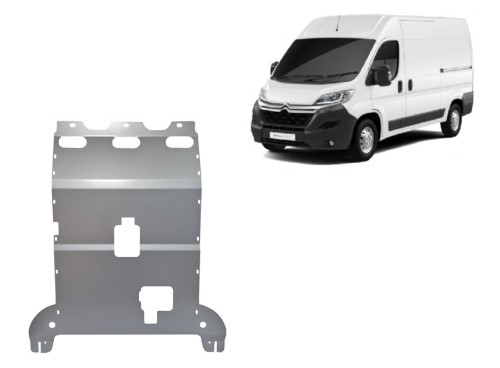 Aluminium Osłona pod silnik Citroen Jumper (2016-2026)