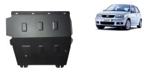 Acier plaque couvercle cache protection moteur VW Polo (1999-2001)