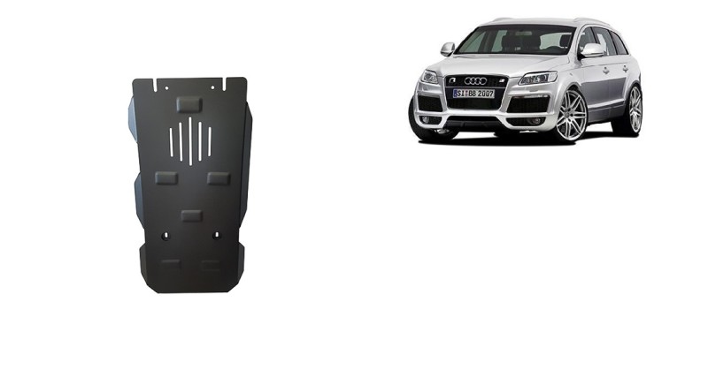 Acier plaque couvercle cache protection boîte de vitesses Audi Q7 (2006-2016)