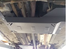 Acier plaque couvercle cache protection de FAP DPF Dacia Duster (2010-2013)