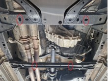 Aluminium plaque couvercle cache protection boîte de transfert Ford Ranger Raptor (2023-2026)
