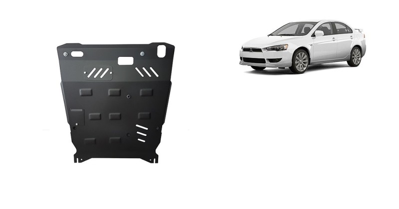 Acier plaque couvercle cache protection moteur Mitsubishi Outlander (2007-2017)