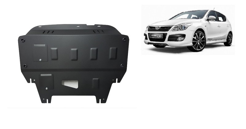 Acier plaque couvercle cache protection moteur Hyundai I30 (2007-2011)