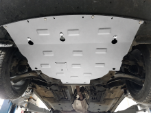 Aluminium plaque couvercle cache protection moteur Renault Kadjar (2015-2022)