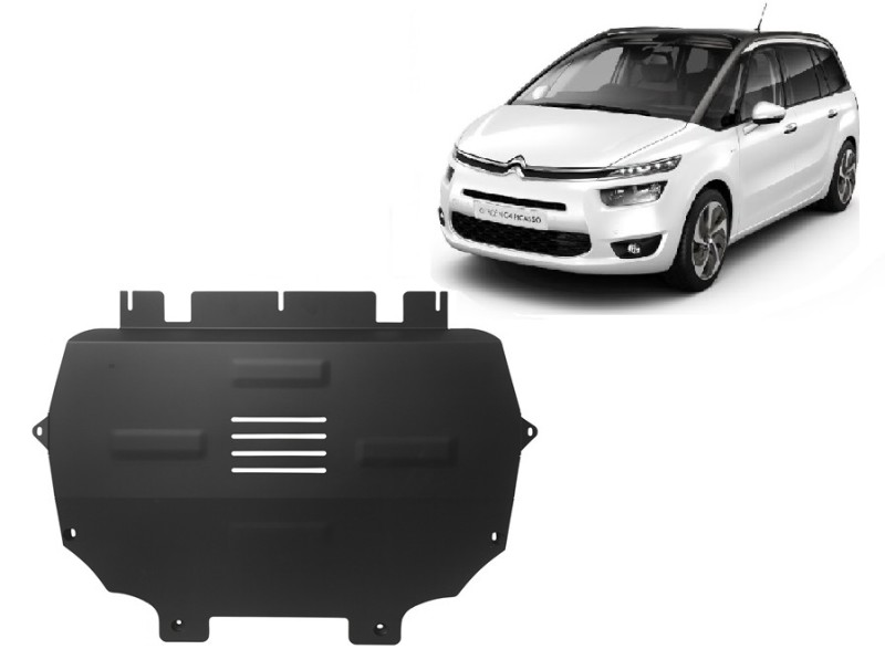 Acier plaque couvercle cache protection moteur Citroen Grand C4 Picasso (2013-2018)