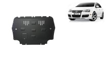 Acier plaque couvercle cache protection moteur VW Lupo (2005-2011)
