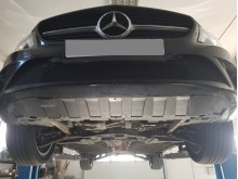 Acier plaque couvercle cache protection moteur Mercedes GLC Coupe X253 (2014-2019)