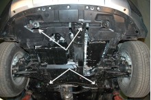 Acier plaque couvercle cache protection moteur Peugeot 406 (2007-2012)