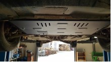 Acier plaque couvercle cache protection moteur Skoda Praktik (2004-2012)