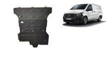 Acier plaque couvercle cache protection moteur Mercedes Vito W639 - 2.2 D 4x2 (2014-2020)