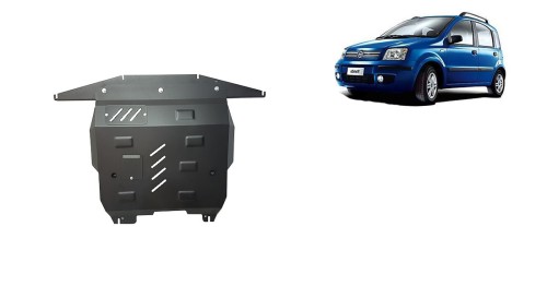 Stalowa Osłona pod silnik Fiat Panda (2003-2012)