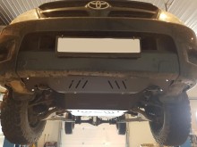 Stalowa Osłona skrzyni biegów oraz filtr cząstek stałych Toyota Hilux (2004-2015)
