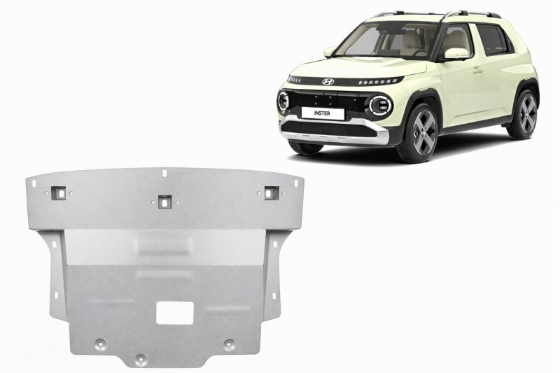 Aluminium Osłona pod silnik Hyundai Inster (2024-2026)