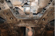 Acier plaque couvercle cache protection moteur Nissan X-Trail T31 - Vers 2.0 (2006-2013)