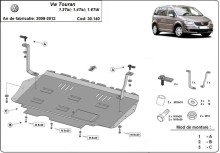 Acier plaque couvercle cache protection moteur Galvanisé Volkswagen Transporter T5 (2010-2015)