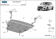 Stalowa Osłona pod silnik Ford Fiesta VII (2017-2026)