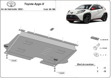 Stalowa Osłona pod silnik Toyota Aygo X (2022-2026)