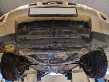 Acier plaque couvercle cache protection moteur Nissan X-Trail T30 (2007-2013)