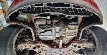 Acier plaque couvercle cache protection moteur Kia Sorento (2012-2020)