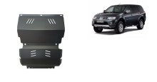 Acier plaque couvercle cache protection moteur Mitsubishi Colt (2008-2016)